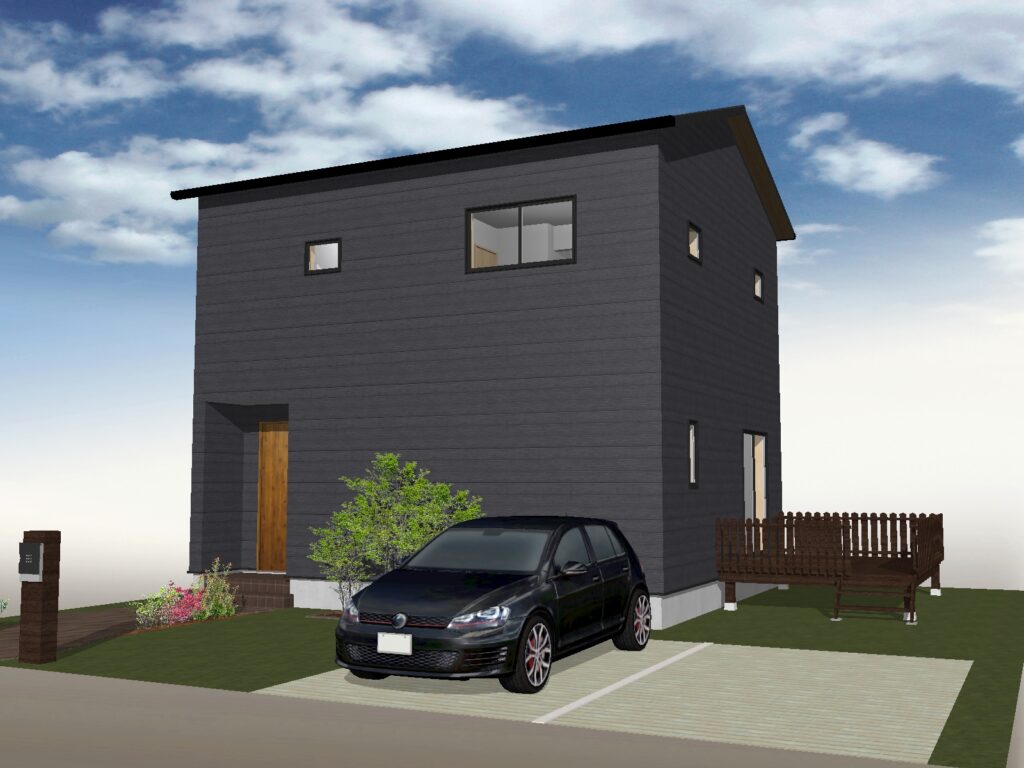 戸建て住宅の外観